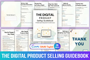 Digital Product Selling Guidebook, a Stationery Template by Designmela01 (Thumbnail 1 of 5)