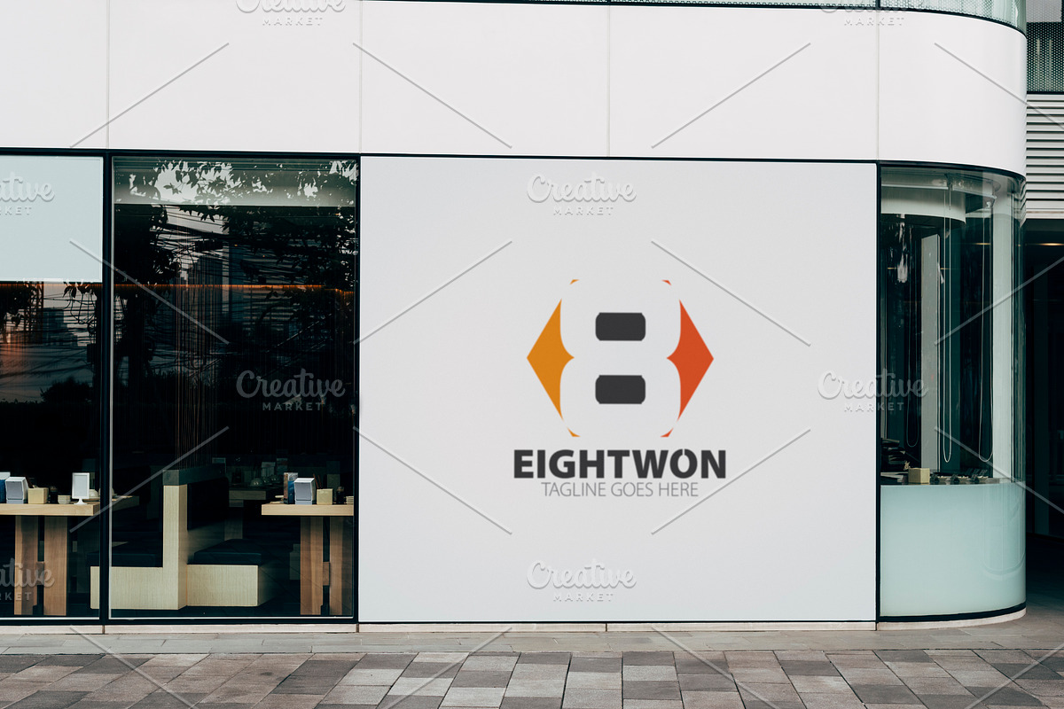 Eight logo, a Branding & Logo Template by Josuf Media (Photo 4 of 4)