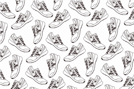 Sneakers pattern