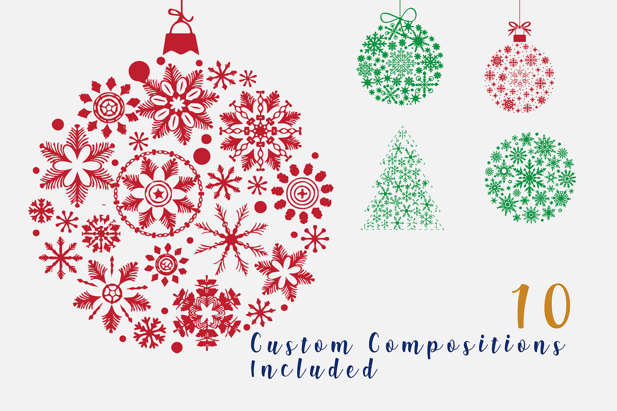 Christmas Frost Creator AI & PS, a Texture Illustration by Design Unique (Photo 11 of 13)