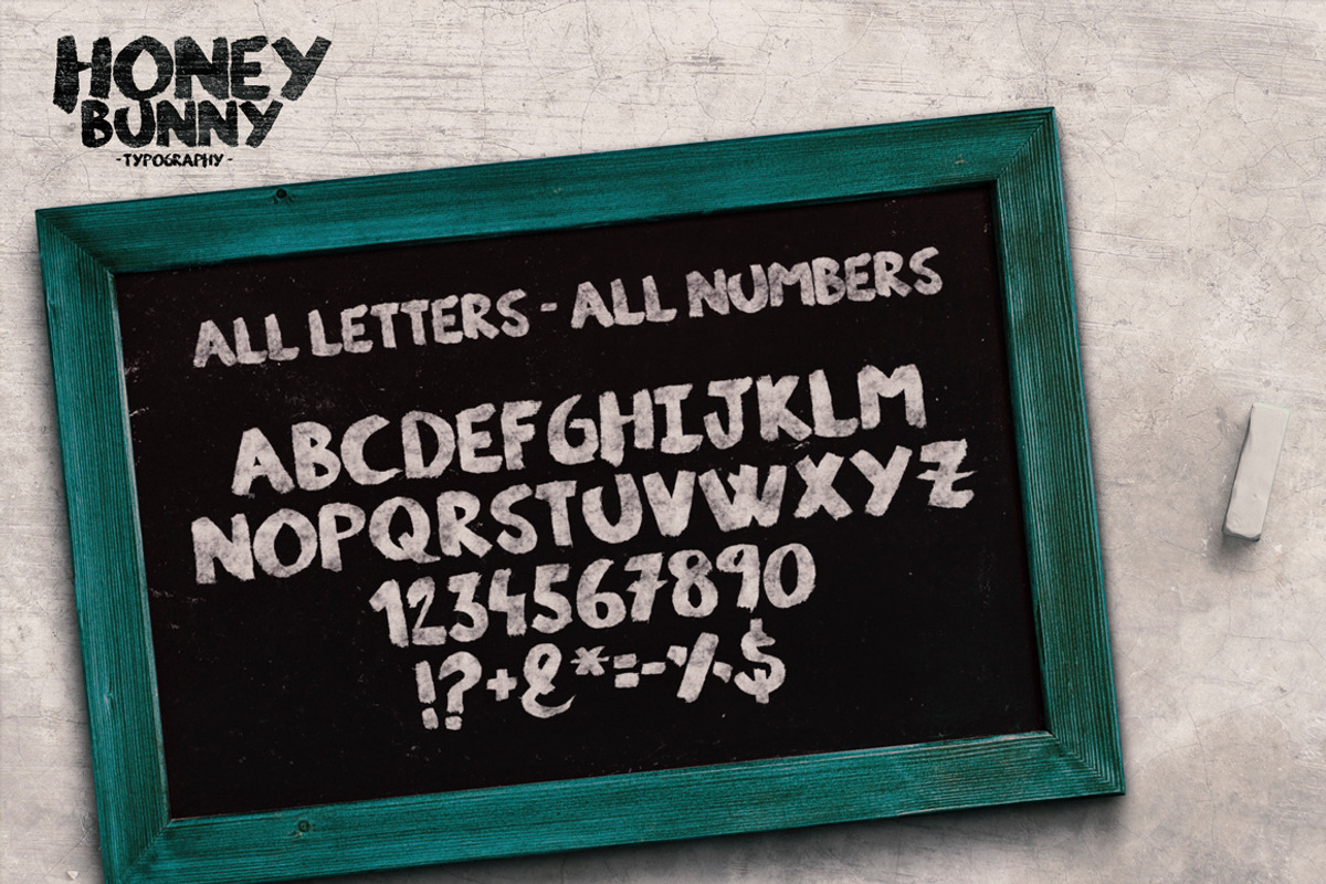 Honey Bunny Script Typeface preview 2