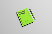 Notebook with Pen Mockup, a Books & Magazine Mockup by AKMAL STUDIO (Thumbnail 5 of 5)