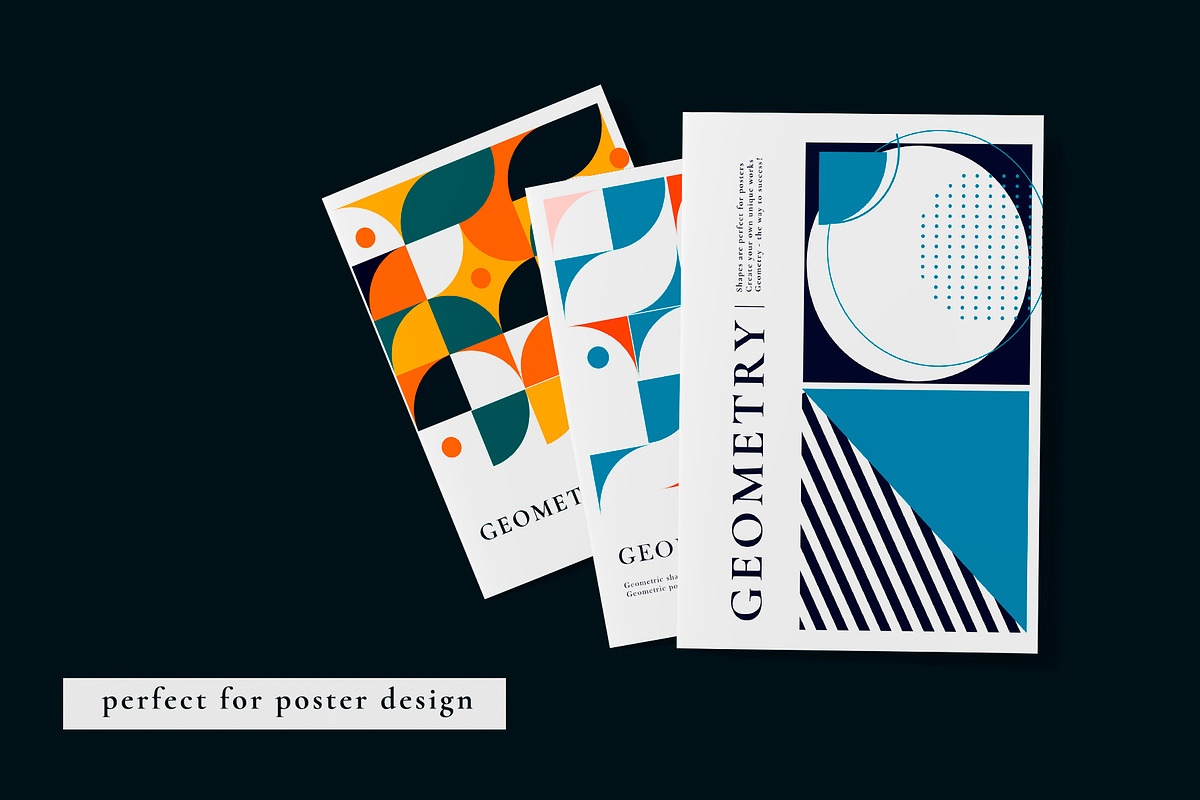 Geometric Shapes. Brush stamp, a Brush Add-On by Graphic Art (Photo 4 of 7)