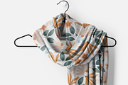 Wool scarf Mockup Part 2, an Apparel Mockup by GraphicVil (Thumbnail 8 of 9)