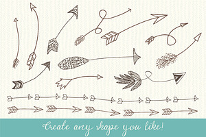 Magic Arrow Brushes Illustrator