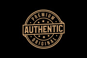 Authentic Stamp Emblem Logo, a Branding & Logo Template by zdson (Thumbnail 2 of 2)