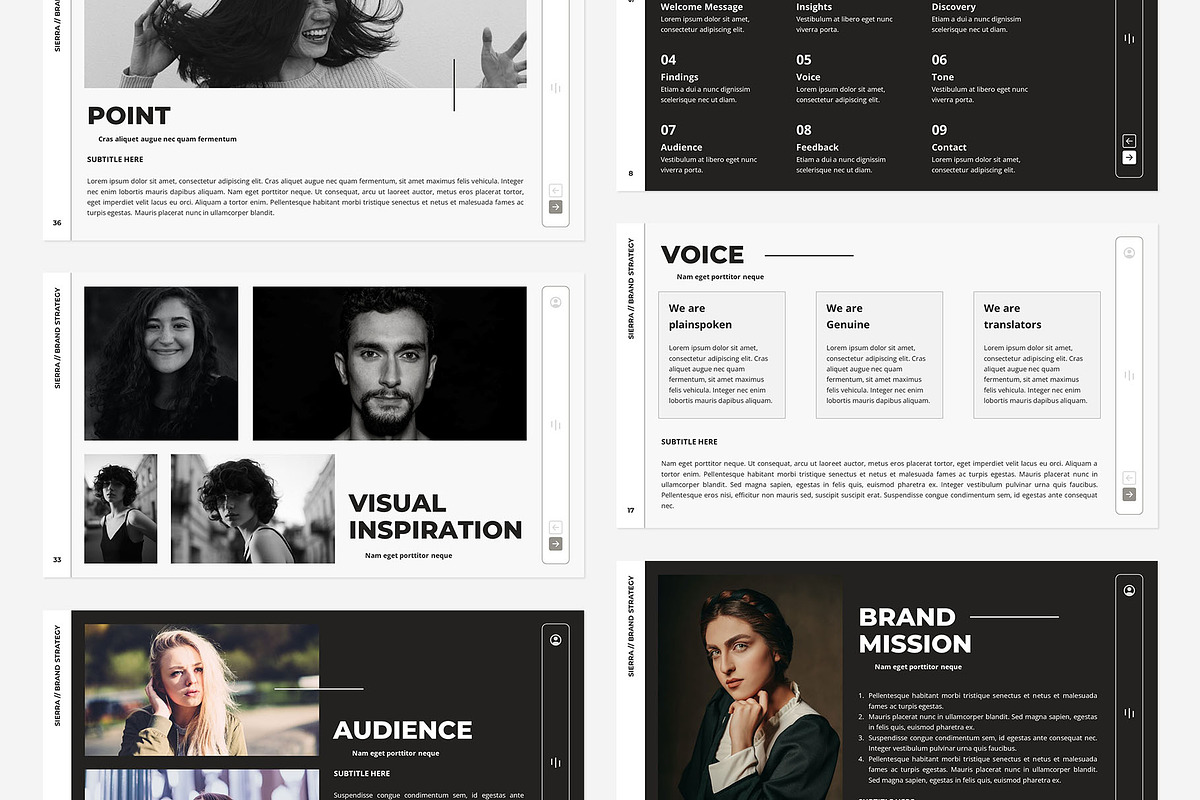 Brand Strategy PowerPoint Template, a Presentation Template by Gaize (Photo 7 of 9)