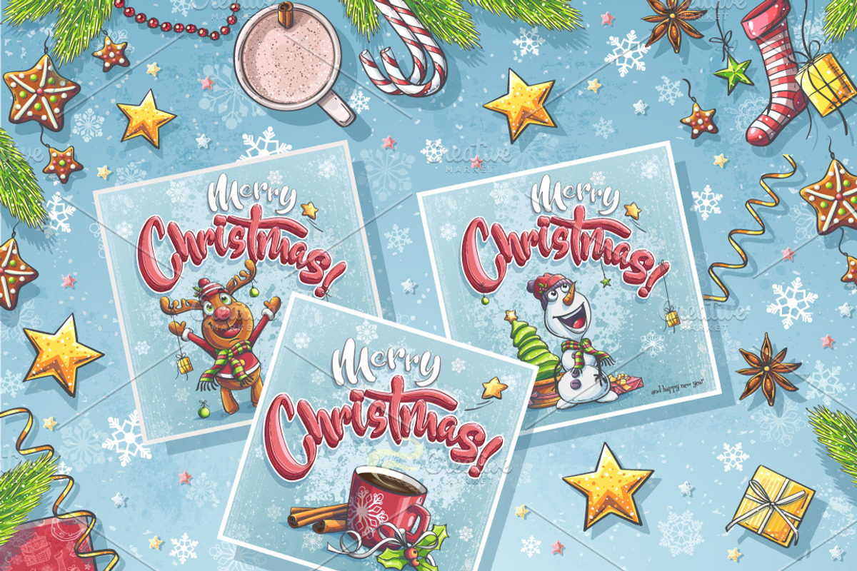 Christmas collection, a Decorative Illustration by Nearbirds (Photo 3 of 5)