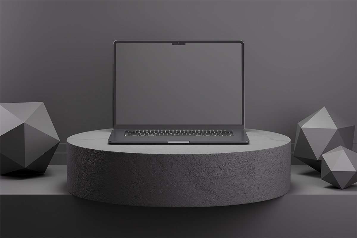 Laptop 16 Inc Mockup, a Wearable Device Mockup by Alhaytar (Photo 3 of 3)