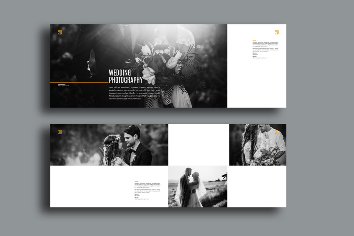 Photography Portfolio Template, a Brochure Template by adekfotografia (Photo 11 of 14)