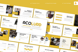 Acolurd - Business Keynote Template