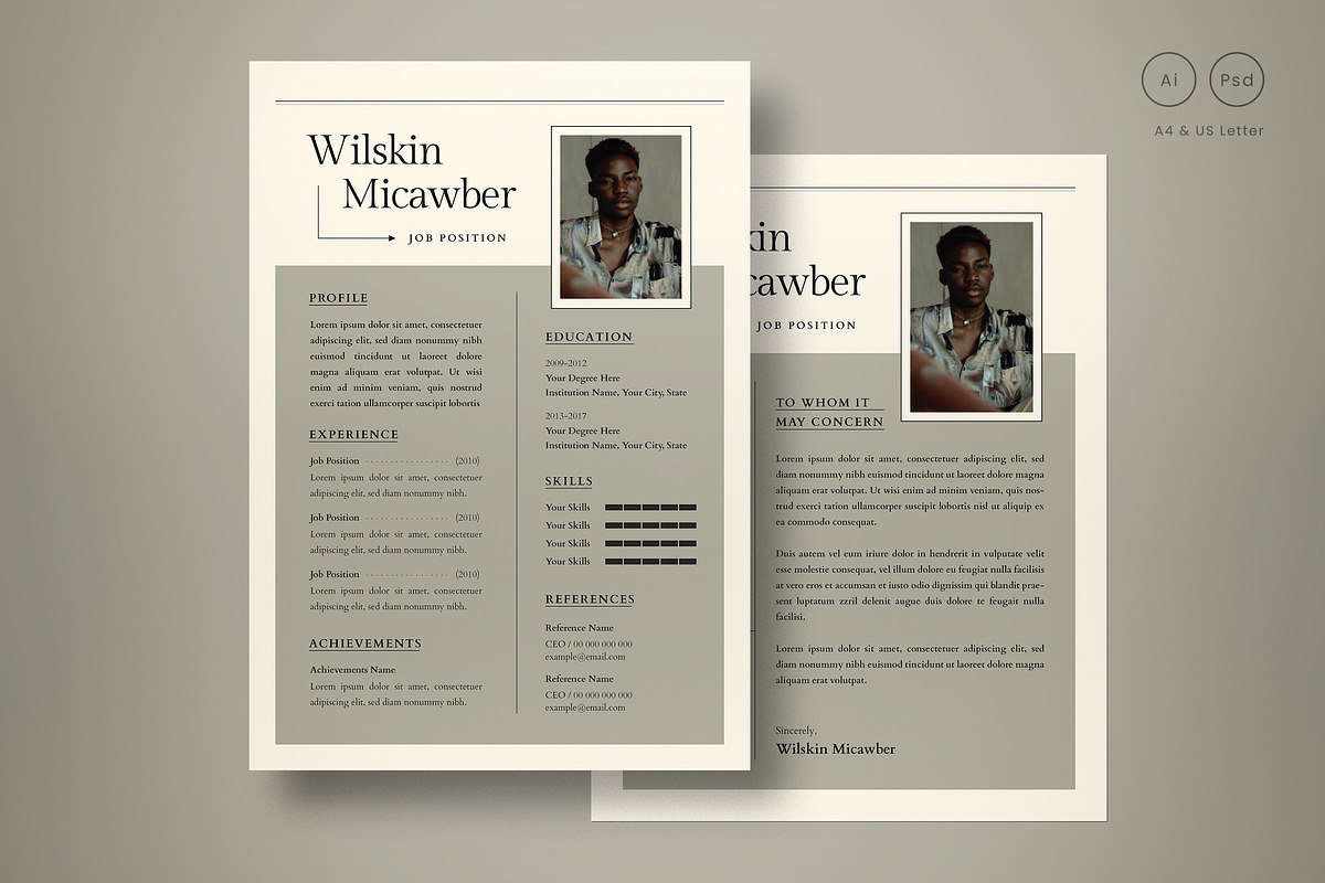 Complete Resume, a Resume Template by graphicook (Photo 1 of 3)