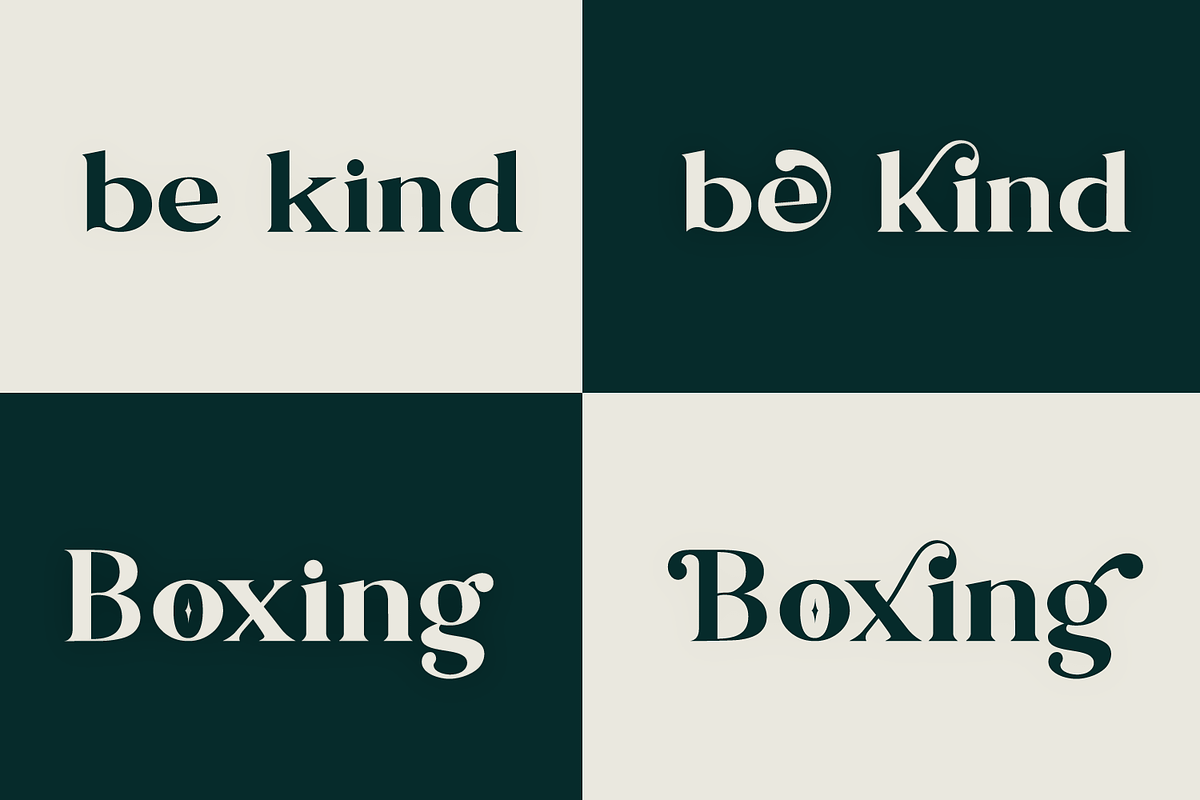 Blue Village – Modern / Vintage Font, a Serif Font by Issam Type (Photo 2 of 12)