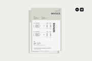 Invoice Template, a Stationery Template by Creatiya Type (Thumbnail 1 of 4)