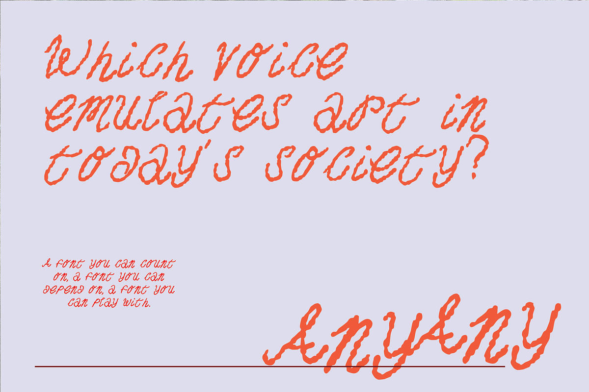 Any Information Display Font, a Font by Emma Make (Photo 4 of 6)