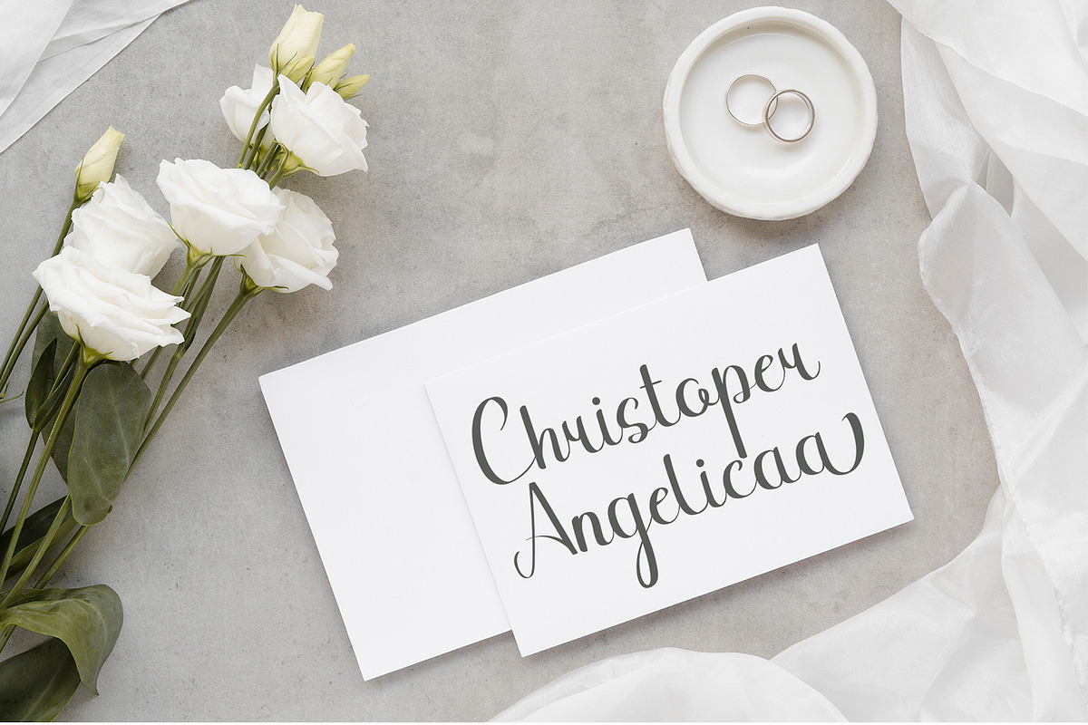 Binttang Selfianto - Script Font preview 7