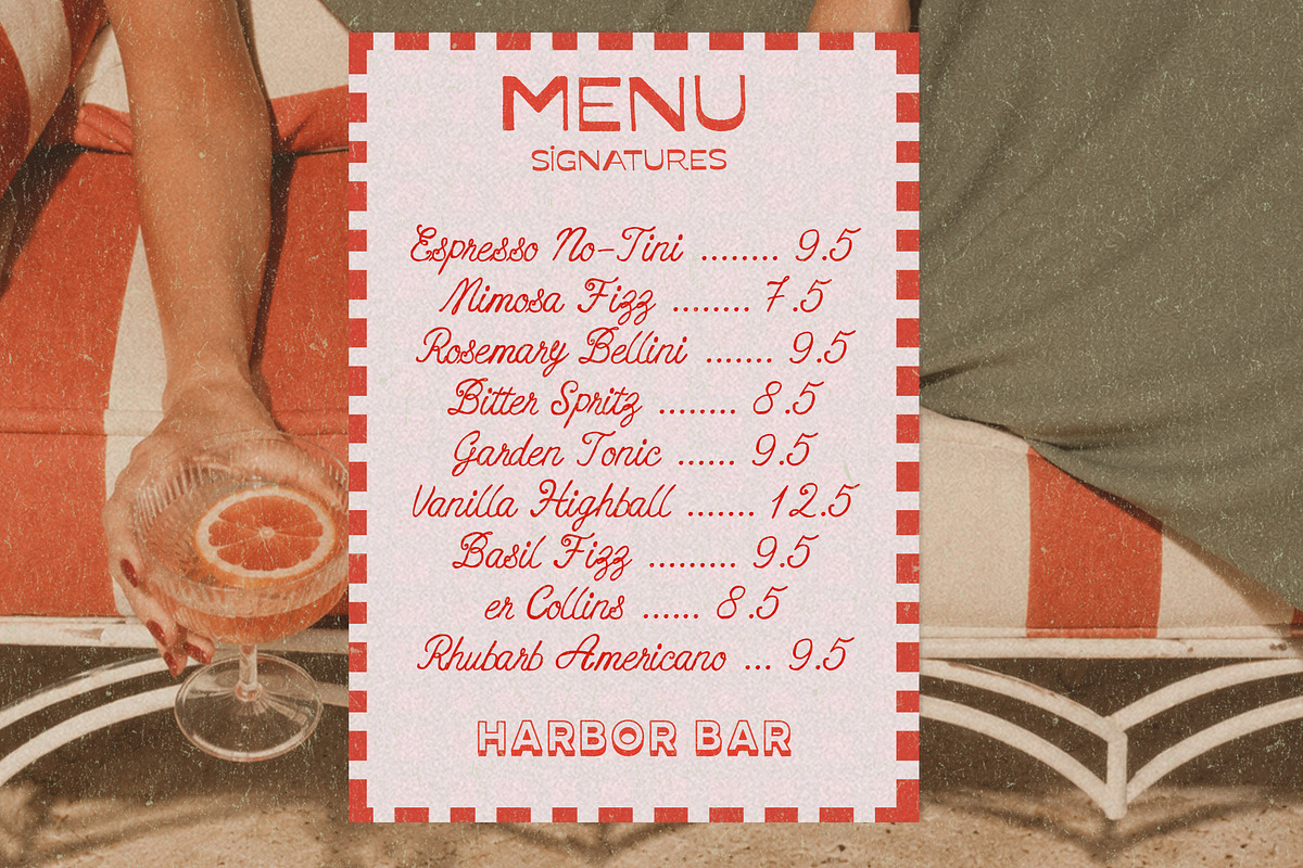 Handwritten Retro Sign Painter Font, a Handwritten Font by Laras Wonderland (Photo 9 of 17)