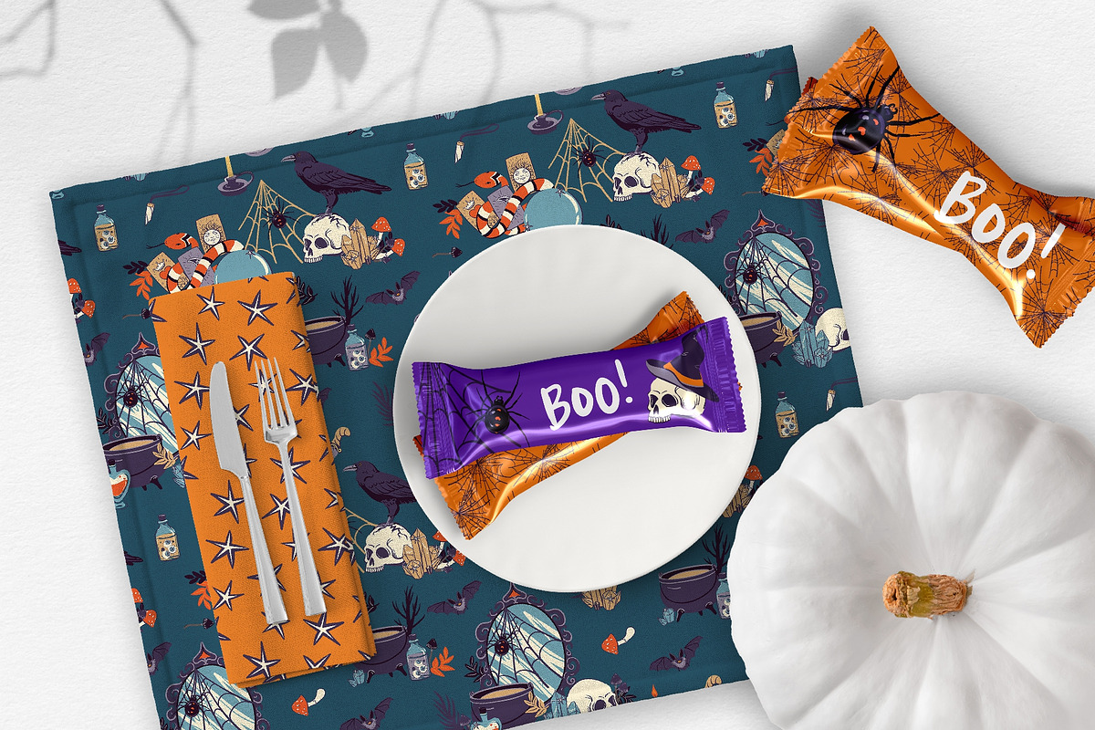 Magic Market. Vector Hallowen set, an Illustration by Tata Pilip (Photo 12 of 14)