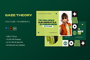 Gaze Theory - Youtube Thumbnail, a Social Media Template by StreaksideStd (Thumbnail 1 of 3)
