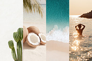 Serene Summer Beach Stock Images, a Beauty & Fashion Photo by Make Stories Studio (Thumbnail 11 of 12)