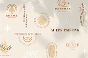 50 ABSTRACTION  Logo Templates, a Branding & Logo Template by Katya_lu (Thumbnail 2 of 15)