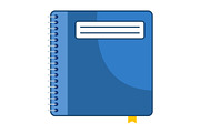 Notebook Illustration Icon, an Icon by Pexelpy (Thumbnail 1 of 2)