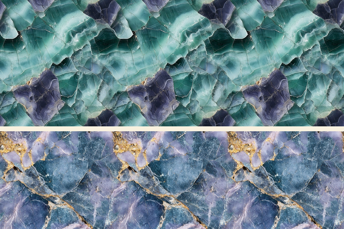 Fluorite Seamless Photo Patterns, a Pattern Graphic by DigitaI Craft Corner (Photo 3 of 6)