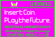 Insert Coin font, a Sans Serif Font by weknow (Thumbnail 2 of 8)