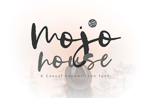 Mojo house | Handwritten Font