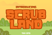 SCRUBLAND - Gaming Font, a Serif Font by tokokoo (Thumbnail 12 of 12)