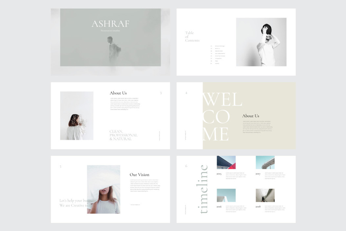 ASHRAF - Keynote Template, a Presentation Template by Shafura