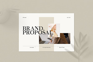 Brand Proposal Canva Template