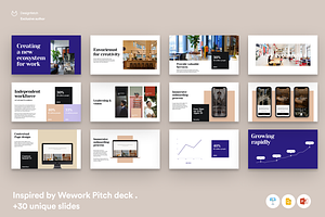 Wework Pitch Deck Template