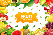 Fruit Cartoon Collection, a Decorative Illustration by YG Studio (Thumbnail 1 of 22)