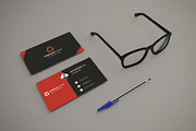 Business Card Template, a Business Card Template by nandinigraphics (Thumbnail 2 of 4)