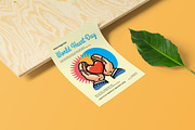 World Heart Day Poster/ Flyer, a Flyer Template by Juru Rancang Graphic (Thumbnail 2 of 3)
