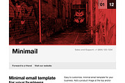 Minimail HTML Email Template, a Websites & App Template by Cardeo (Thumbnail 2 of 2)