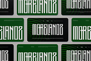 Saneoz || Modern Condensed Dosplay, a Sans Serif Font by Ermedia Studio (Thumbnail 9 of 10)