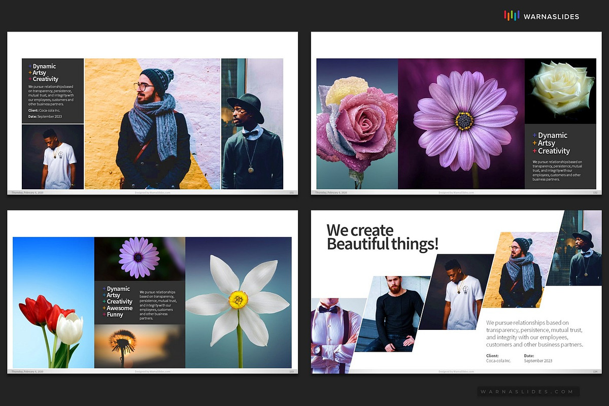 Portfolio PowerPoint Templates, a Presentation Template by Warna Works (Photo 19 of 27)