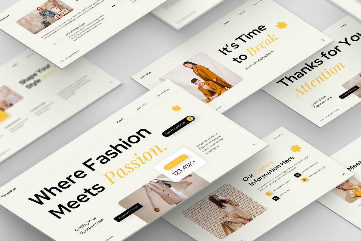 Fashion Presentation, a Presentation Template by Annora Studio (Photo 7 of 7)