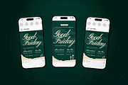 Green Elegant Good Friday Flyer Set, a Flyer Template by The Good Store (Thumbnail 2 of 2)