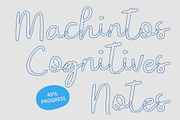 CS Amilia Dashed, a Script Font by Craft Supply Co. (Thumbnail 4 of 8)