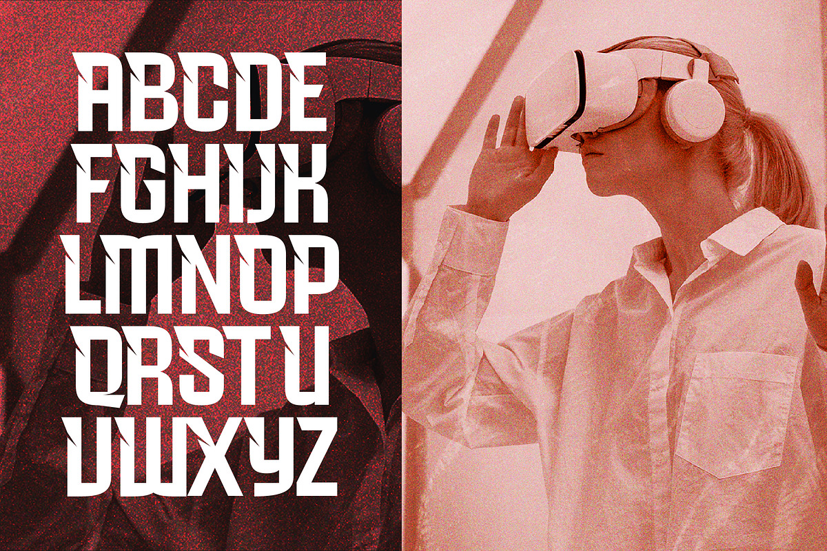 Chiteror Futuristic Display Font, a Sans Serif Font by timelesstype.co (Photo 9 of 20)