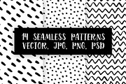 scandinavian patterns, a Pattern Graphic by Marina Demidova (Thumbnail 1 of 7)