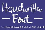 FONT | Hand Of Evouli, a Script Font by Typo Graphic Design (Thumbnail 1 of 5)