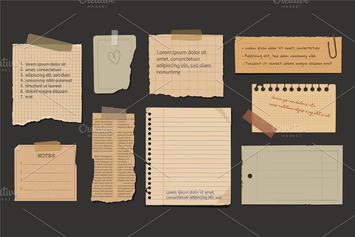 Ripped Old Paper, a Texture Illustration by alexdndz (Photo 3 of 3)