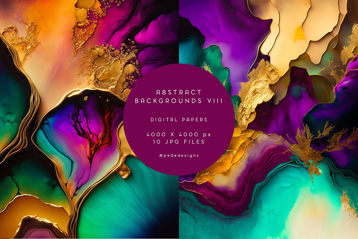 Abstract Backgrounds VIII, a Texture Graphic by PeDe Designs (Photo 3 of 6)