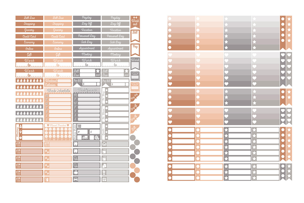 Tech-themed Planner Stickers, a Design Template by DigitalDesignAI (Photo 6 of 13)