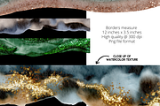 Watercolor Borders Glitter Borders, a Background Graphic by Murphy & Frank (Thumbnail 10 of 10)