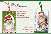 Complete Vintage Christmas Graphics, a Seasonal Illustration by French Kiss Collections (Thumbnail 7 of 28)